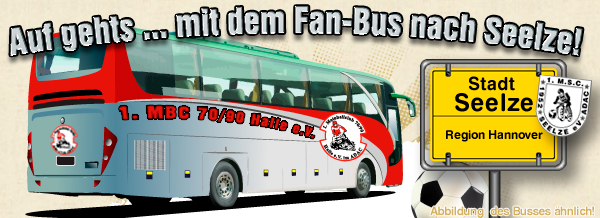 Fan-Bus nach Seelze