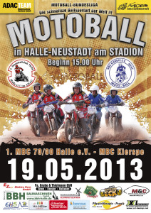 Plakat zum 3.Heimspiel 2013