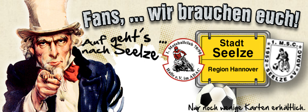 Fans, wir brauchen euch!