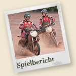 Schlammschlacht in Halle