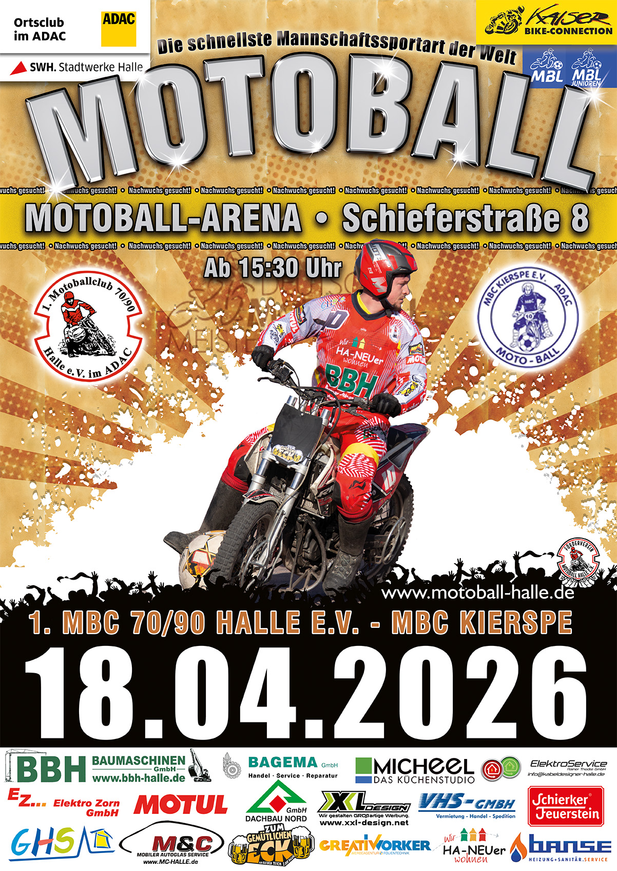 Drei Punkte müssen her…