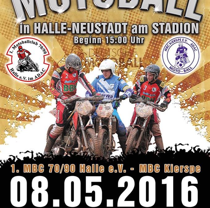 Plakat zum Spiel gegen MBC Kierspe